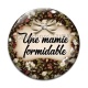 Cabochon Verre - une mamie formidable