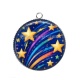 Pendentif Cabochon Argent - étoile