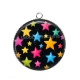 Pendentif Cabochon Argent - étoile