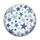 Cabochon Verre - étoile