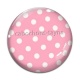 Cabochon Verre - pois