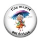 Cabochon Résine - une mamie formidable