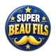 Cabochon Résine - super beau fils