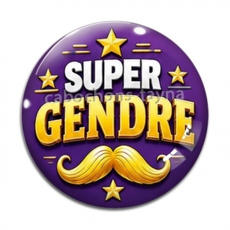 Cabochon Verre - super gendre