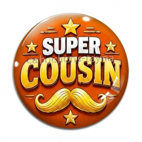 Cabochon Verre - super cousin