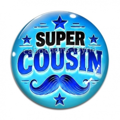 Cabochon Verre - super cousin