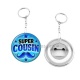 Porte clés décapsuleur - super cousin