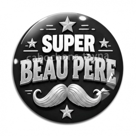 Cabochon Verre - super beau père