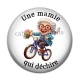Cabochon Résine - une mamie formidable