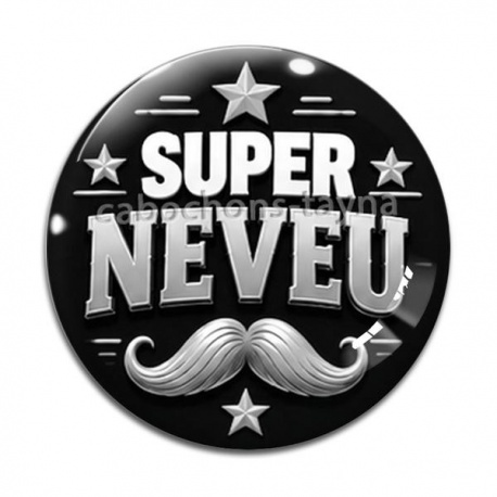 Cabochon Verre - super neveu