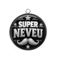 Pendentif Cabochon Argent - super neveu