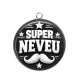 Pendentif Cabochon Argent - super neveu