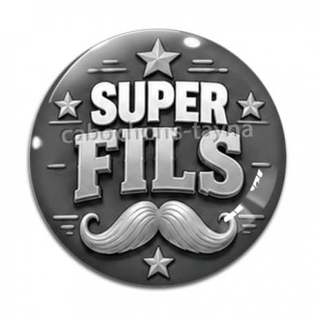 Cabochon Verre - super fils