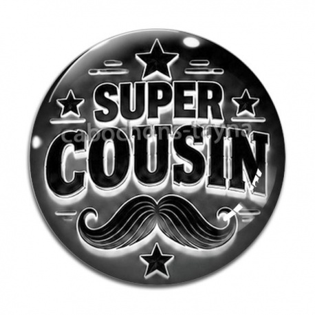 Cabochon Verre - super cousin