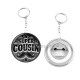 Porte clés décapsuleur - super cousin