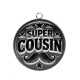 Pendentif Cabochon Argent - super cousin