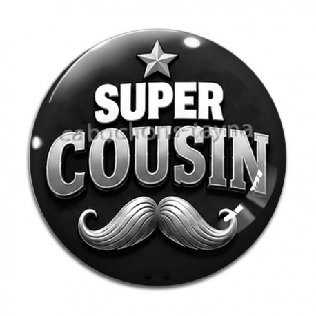 Cabochon Verre - super cousin