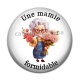Cabochon Résine - une mamie formidable