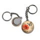 Porte clés - coquelicot