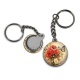 Porte clés - coquelicot