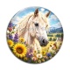 Cabochon Verre - cheval