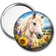Miroir de poche - cheval