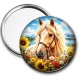 Miroir de poche - cheval