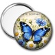 Miroir de poche - papillon