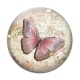 Cabochon Verre - papillon