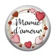 Cabochon Résine - mamie d'amour