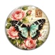 Cabochon Verre - papillon