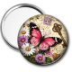 Miroir de poche - papillon