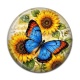 Cabochon Résine - papillon