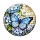 Cabochon Verre - papillon