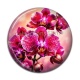 Cabochon Résine - fleur orchidée