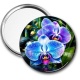 Miroir de poche - fleur orchidée
