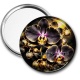 Miroir de poche - fleur orchidée