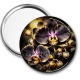Miroir de poche - fleur orchidée