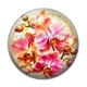 Cabochon Résine - fleur orchidée