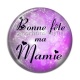 Cabochon Résine - bonne fête mamie