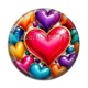 Cabochon Résine - coeur