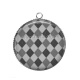 Pendentif Cabochon Argent - triangle