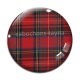 Cabochon Verre - rayure