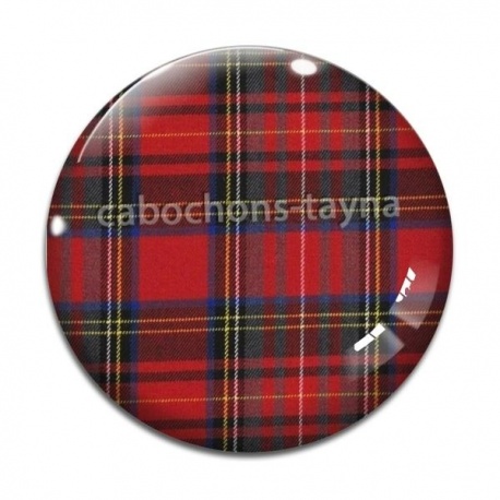 Cabochon Verre - rayure