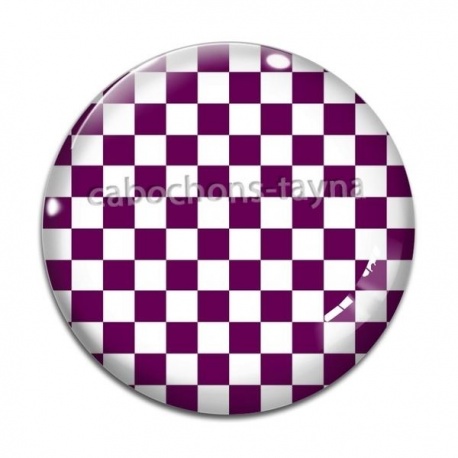 Cabochon Verre - carreaux