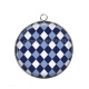 Pendentif Cabochon Argent - triangle