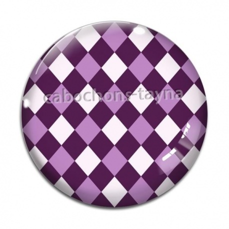 Cabochon Verre - triangle