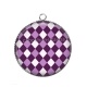 Pendentif Cabochon Argent - triangle