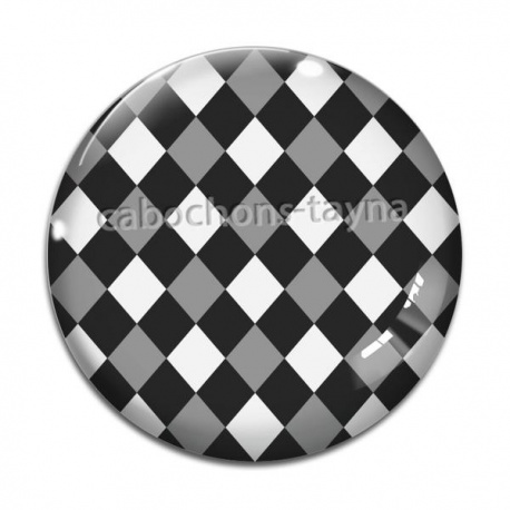 Cabochon Verre - triangle