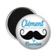 Magnet's - Votre prénom – November – Cabochon personnalisé – Badge, porte-clés, Décapsuleur